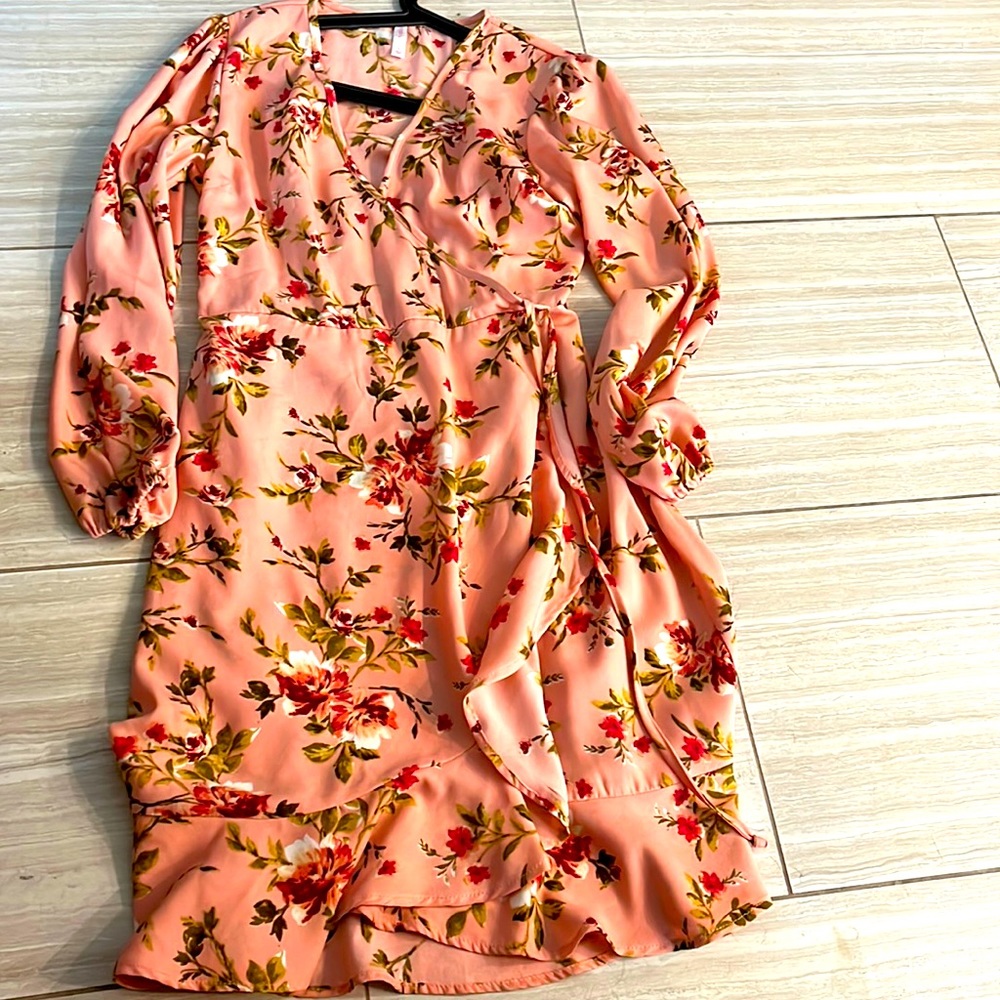 Beautiful wrap dress.